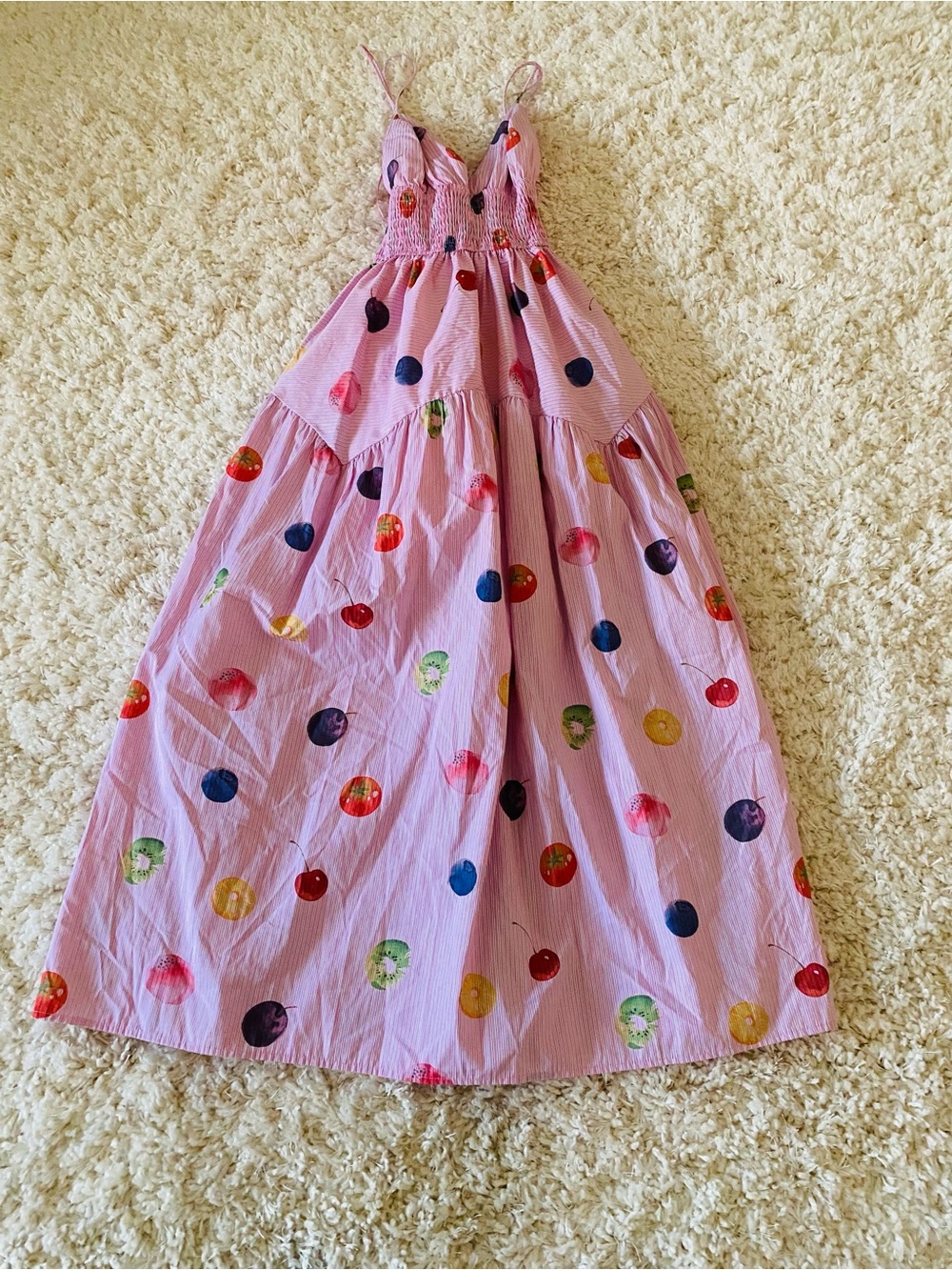 En Saison Pink Fruit Medley Maxi Dress - Women - Picture 4 of 7
